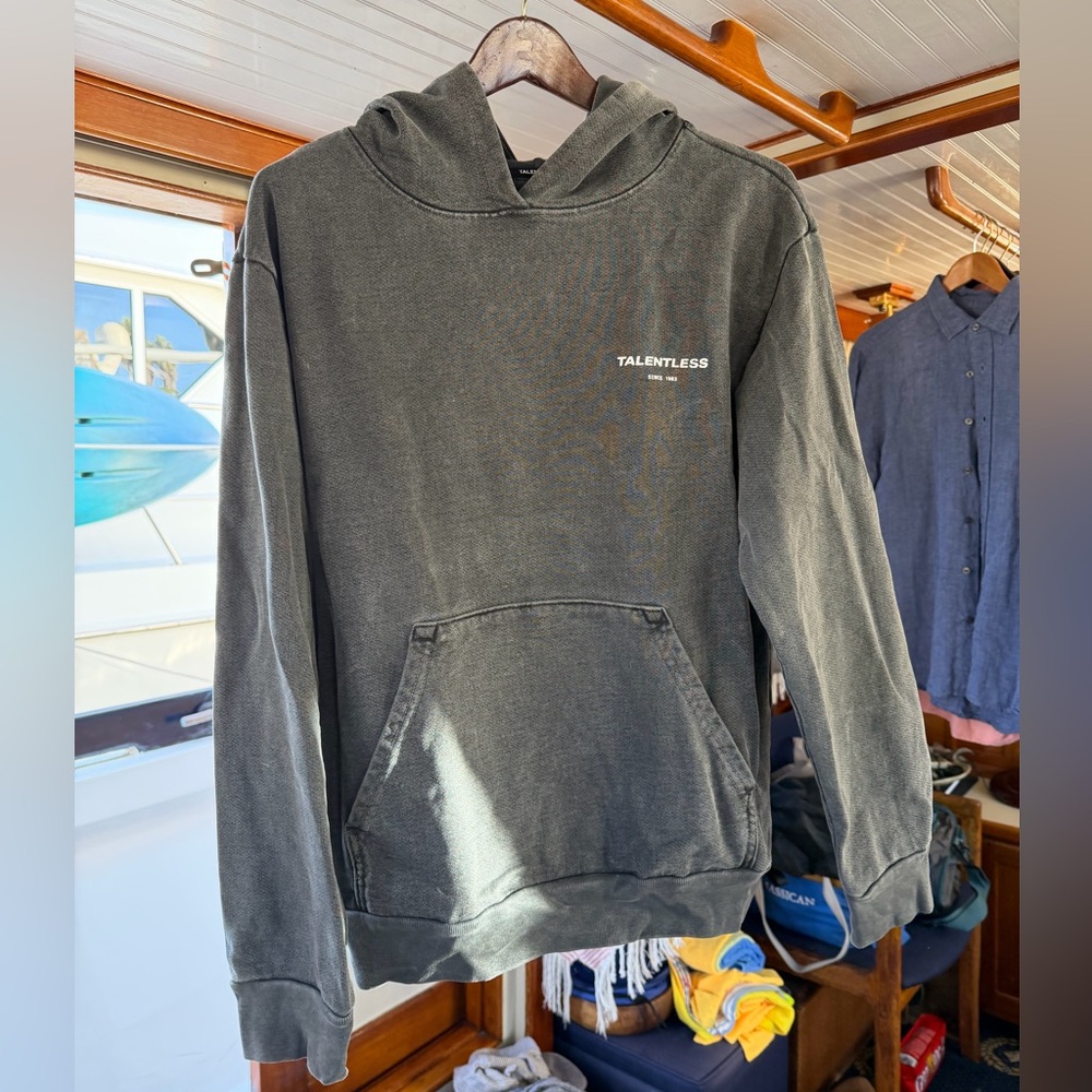 Talentless Charcoal Hoodie